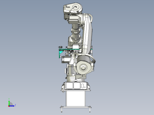 曲轴抓取机器人左视缩略图