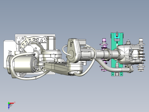 曲轴抓取机器人俯视缩略图