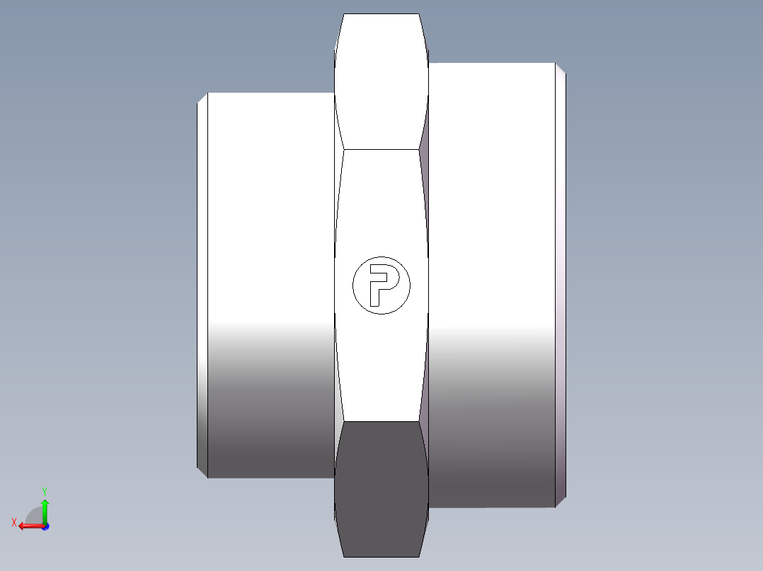 直通变径-GR、1C-45-52后视图