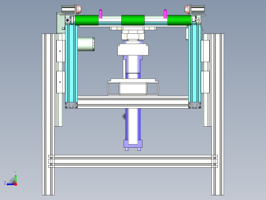 顶升皮带输送线设计右视缩略图