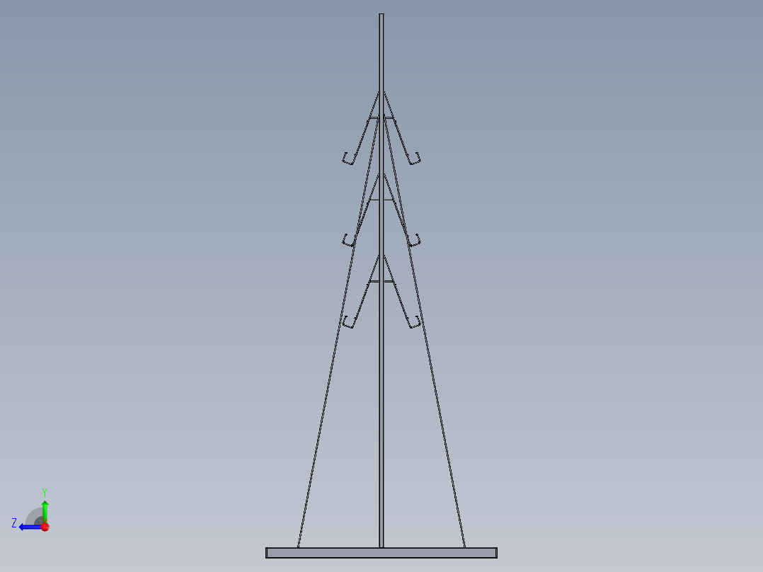 货架、报刊架2右视图