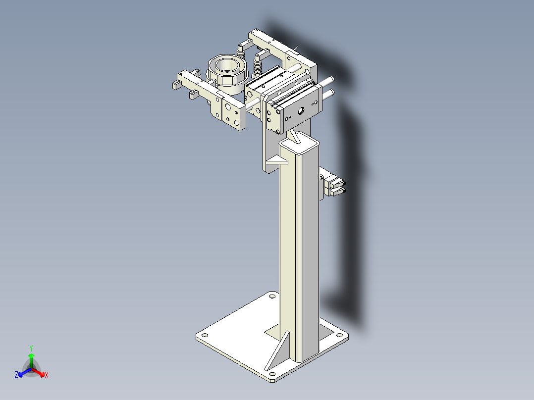 翻面平台正等轴测图