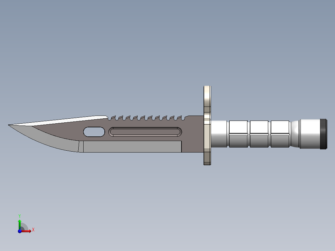 刺刀、刀(22)前视图
