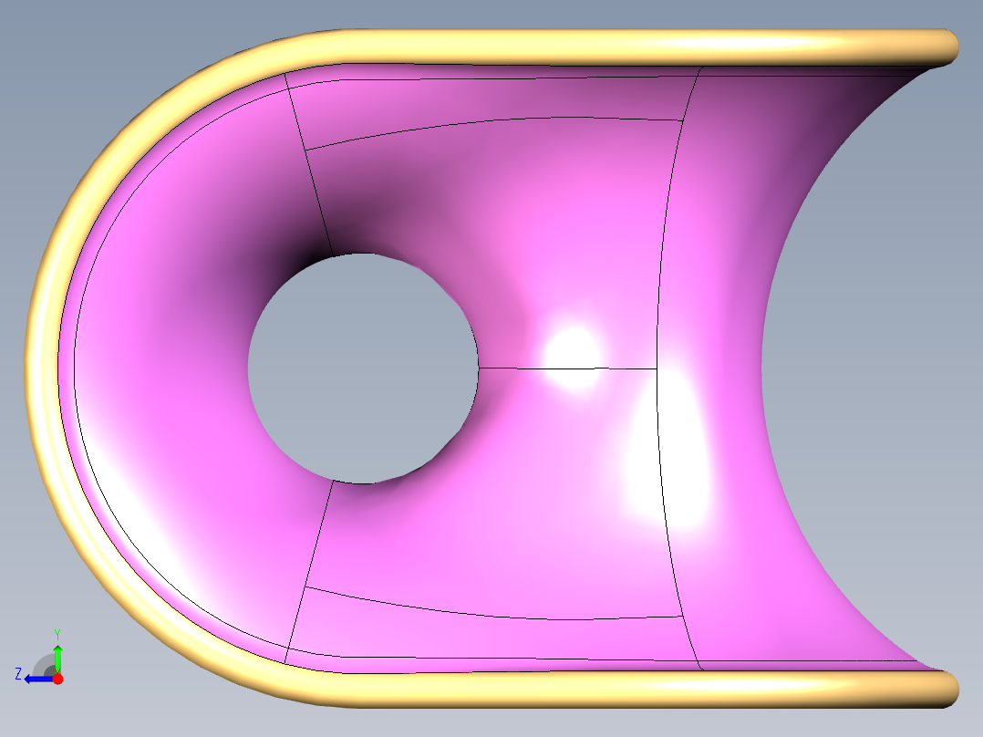 B3004650-虫洞椅右视图