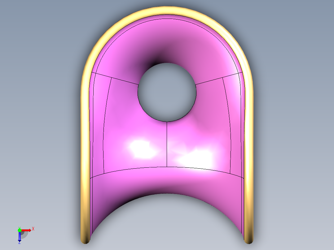 B3004650-虫洞椅俯视图