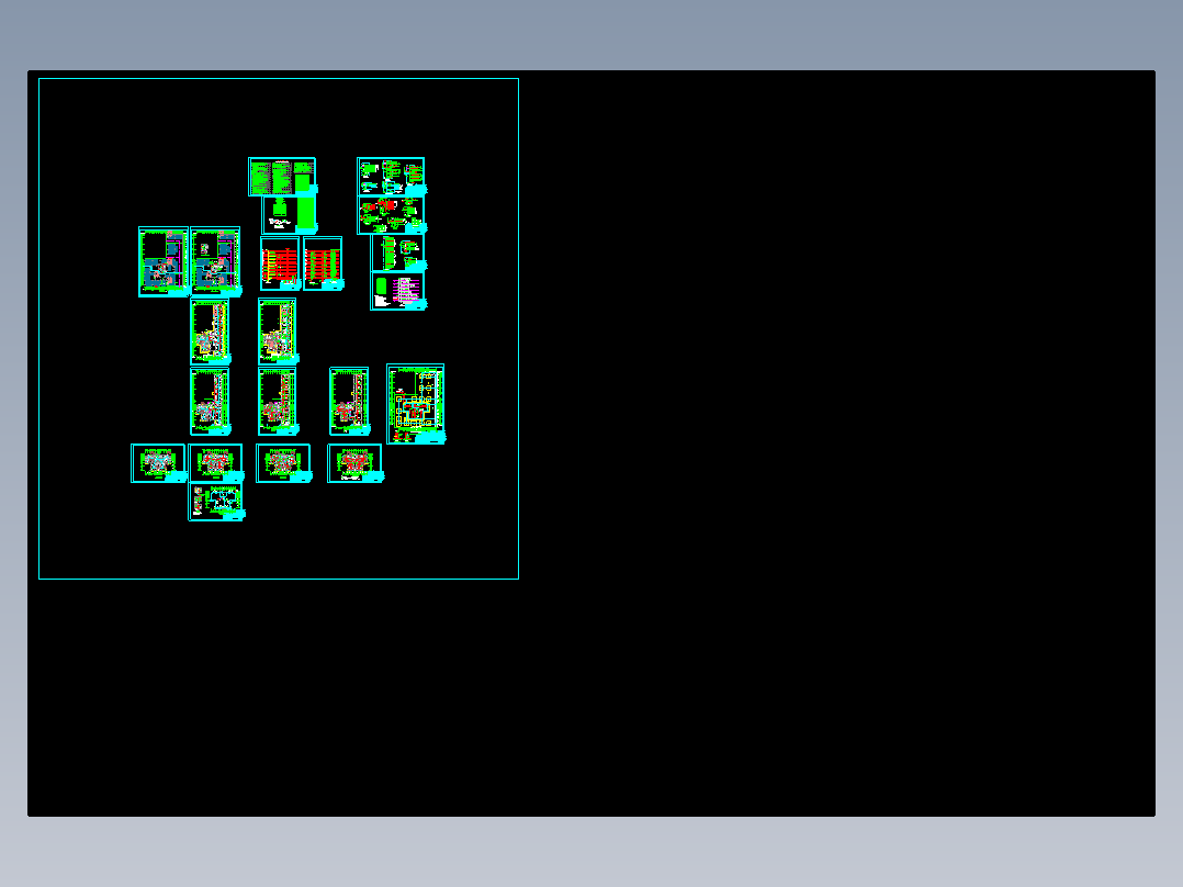 十八层剪力墙结构小区住宅楼电气施工图纸