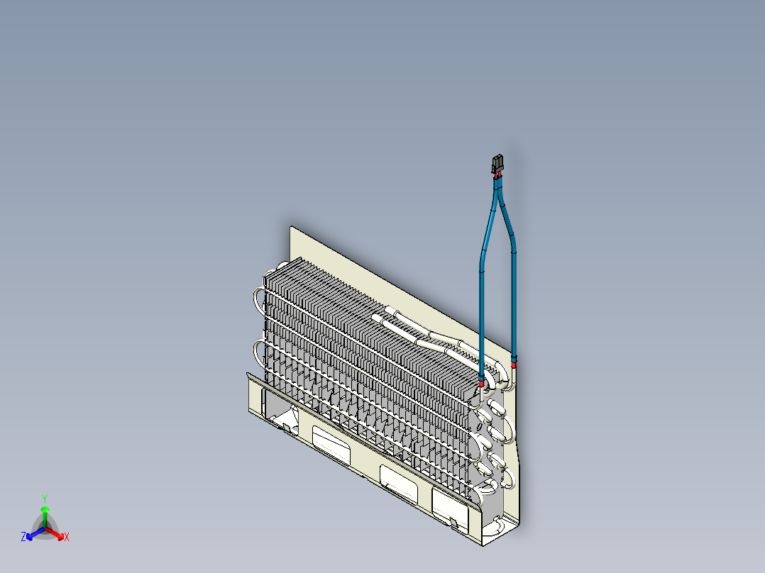 冰箱蒸发器组件