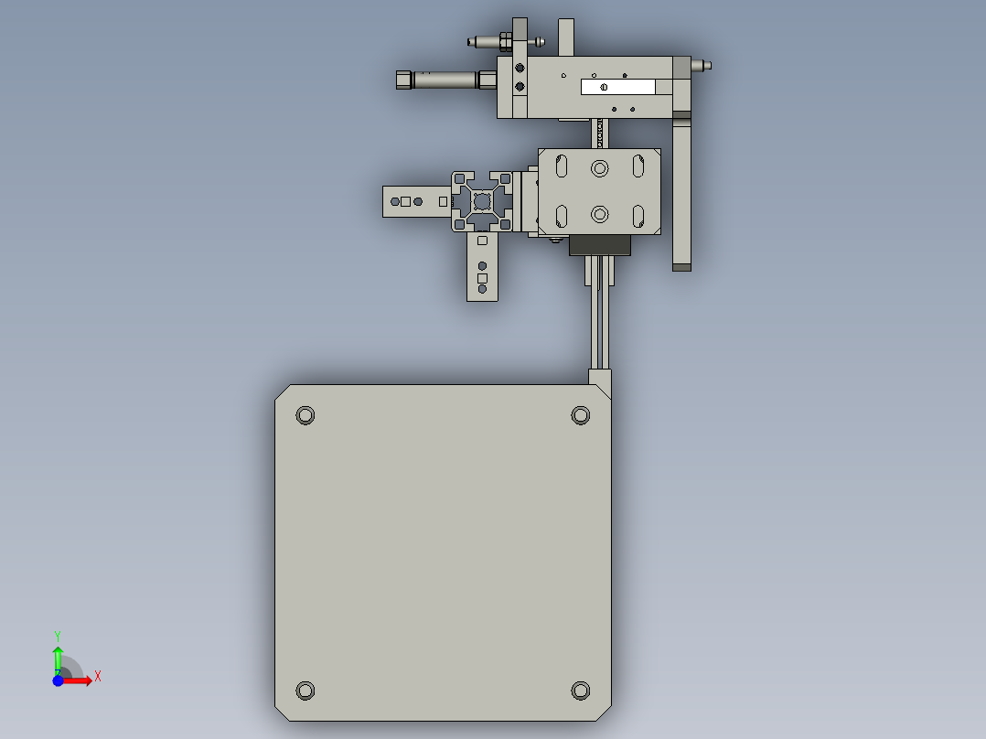 分螺絲機構1130-1223前视图