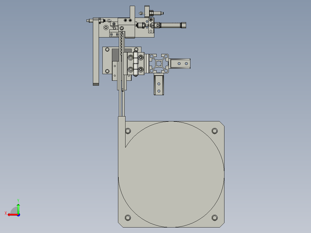 分螺絲機構1130-1223后视图