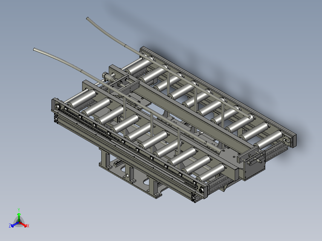 充电接口检测自动化设备设计-assy-DZ-升降拉-V1正等轴测图