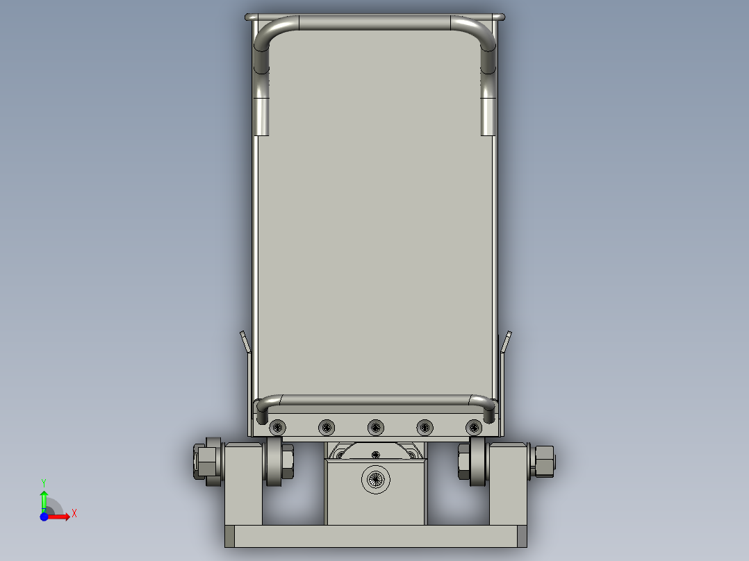 1900外观NG收料装置-LXYC-BOSS前视图