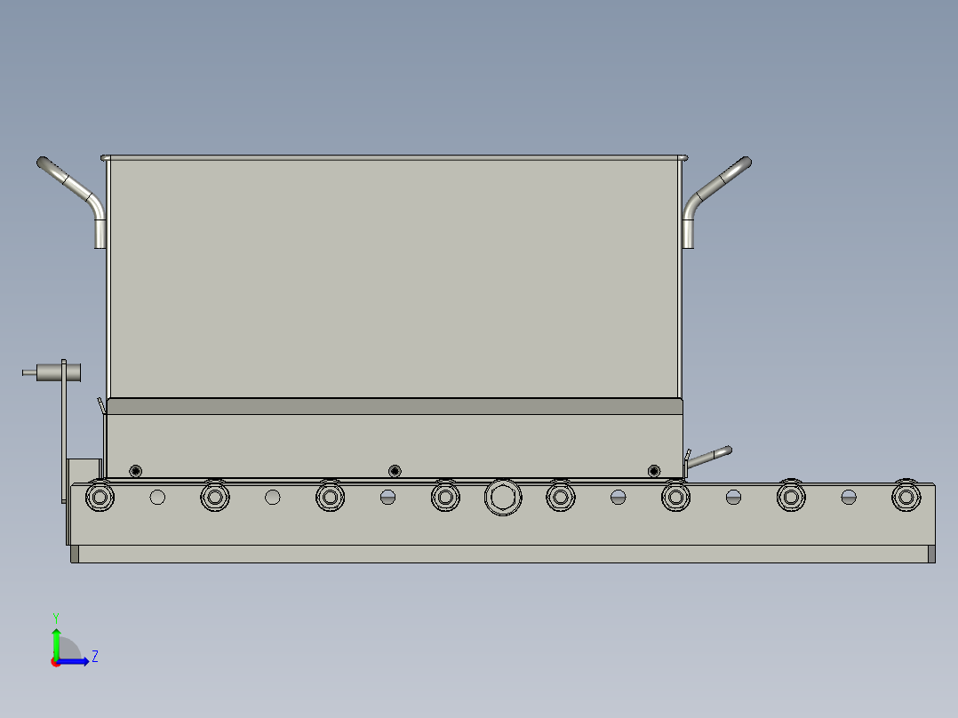 1900外观NG收料装置-LXYC-BOSS左视图