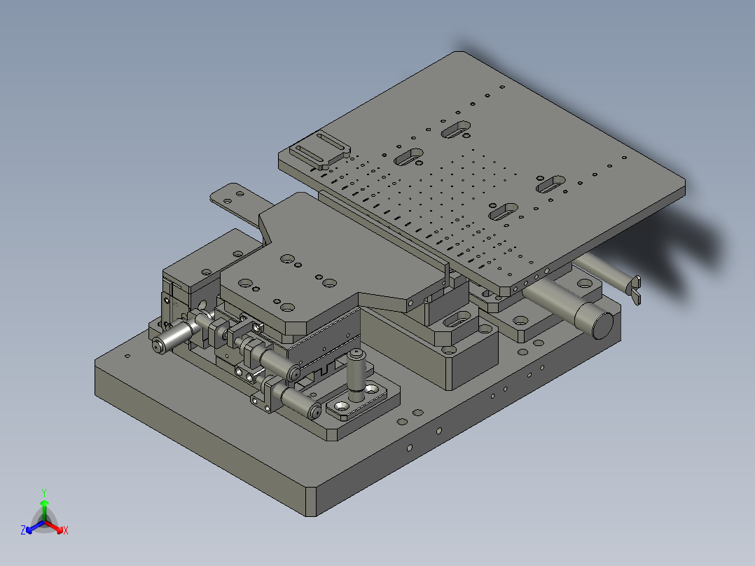 PCBA平台组件主视图