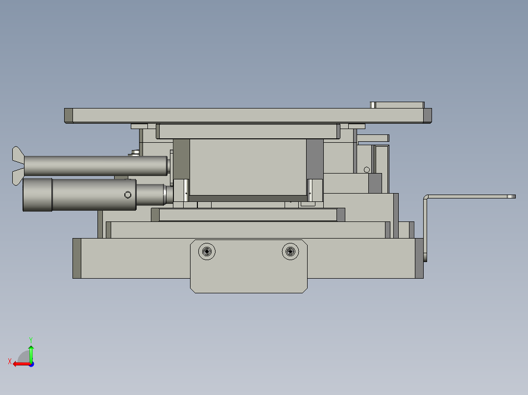 PCBA平台组件后视图