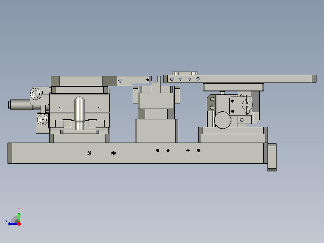 PCBA平台组件右视图