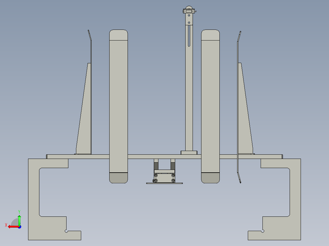 PCM板空托盘导向组合_0210A后视图