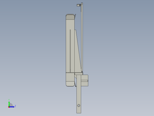PCM板空托盘导向组合_0210A左视缩略图