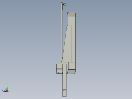 PCM板空托盘导向组合_0210A右视缩略图