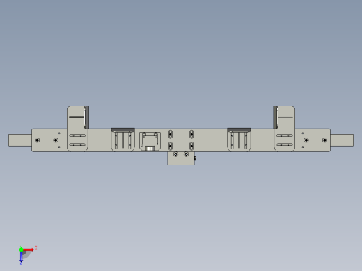 PCM板空托盘导向组合_0210A俯视缩略图