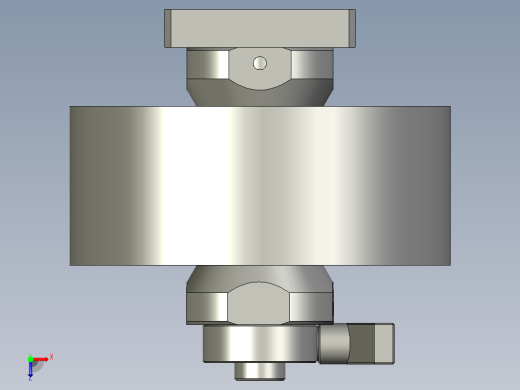缠绕膜快装机构俯视缩略图