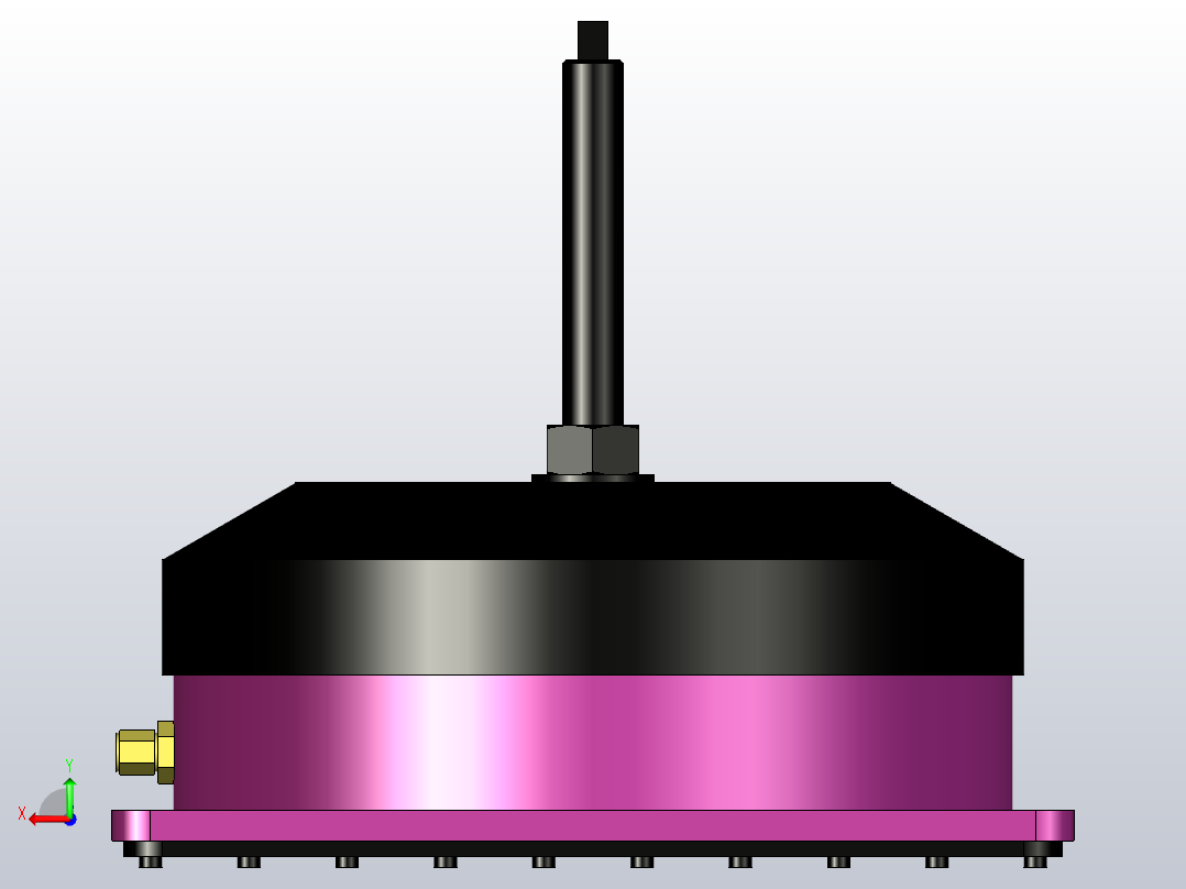 脚杯WAP51-A250后视图