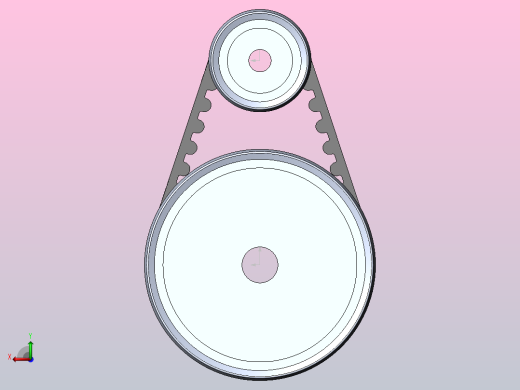 HTD滑轮同步带轮后视缩略图