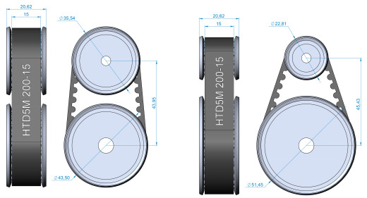 HTD滑轮同步带轮缩略图