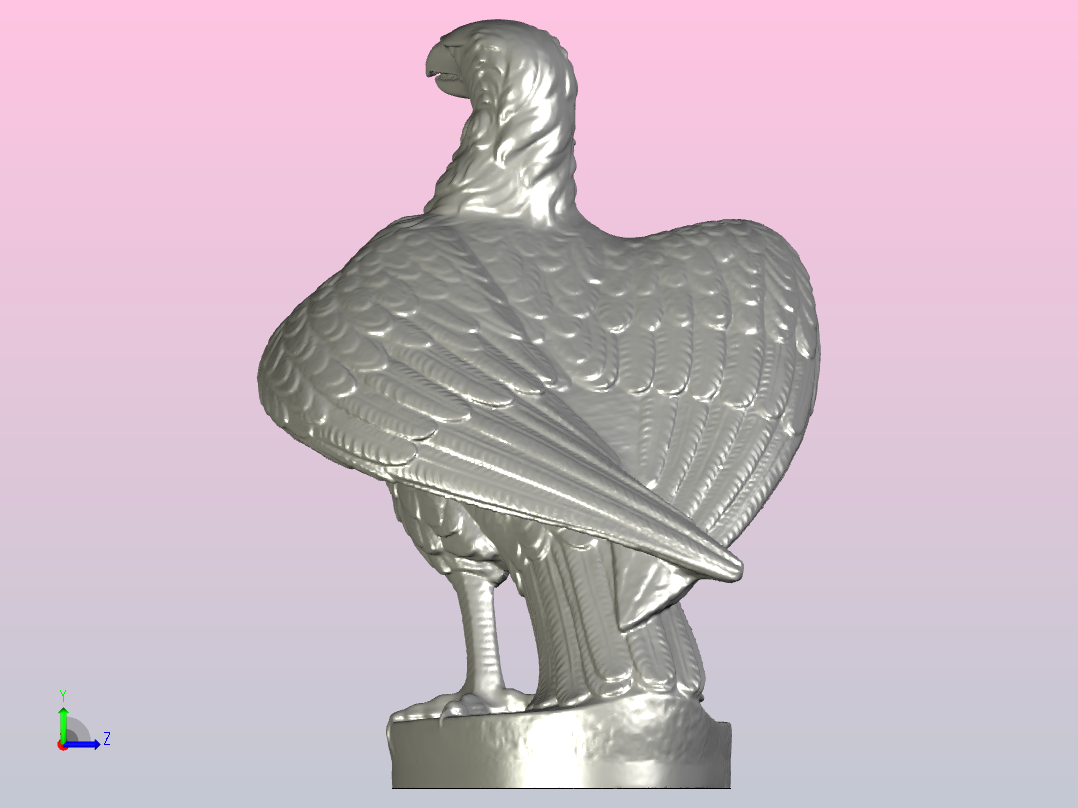 跨越之鹰左视图