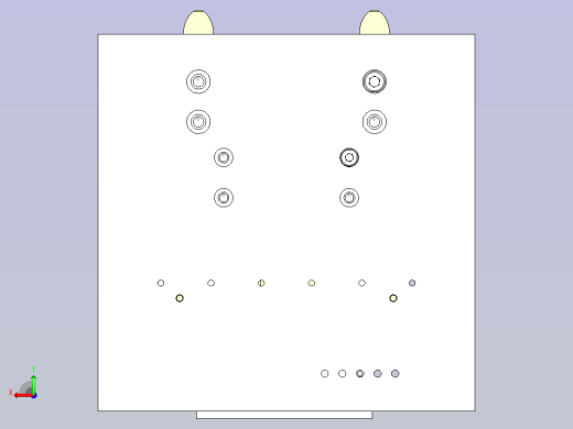 一款滚轮跳动检查工装3D后视缩略图