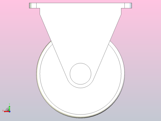 脚轮CKC01-D50-NA后视缩略图