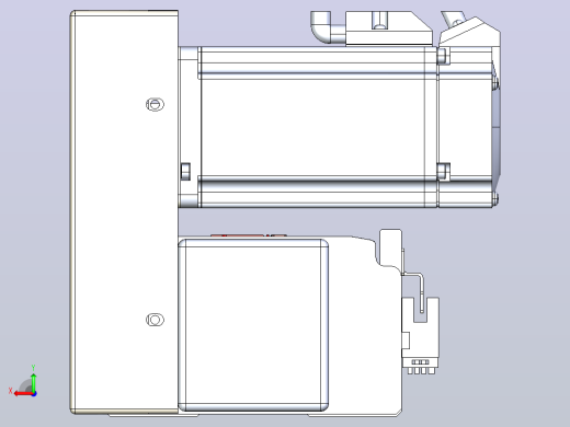 皮带直线轴半封闭可选导轨TPA-HNB-110D-90-L1800-LU-C-P40-N3后视缩略图