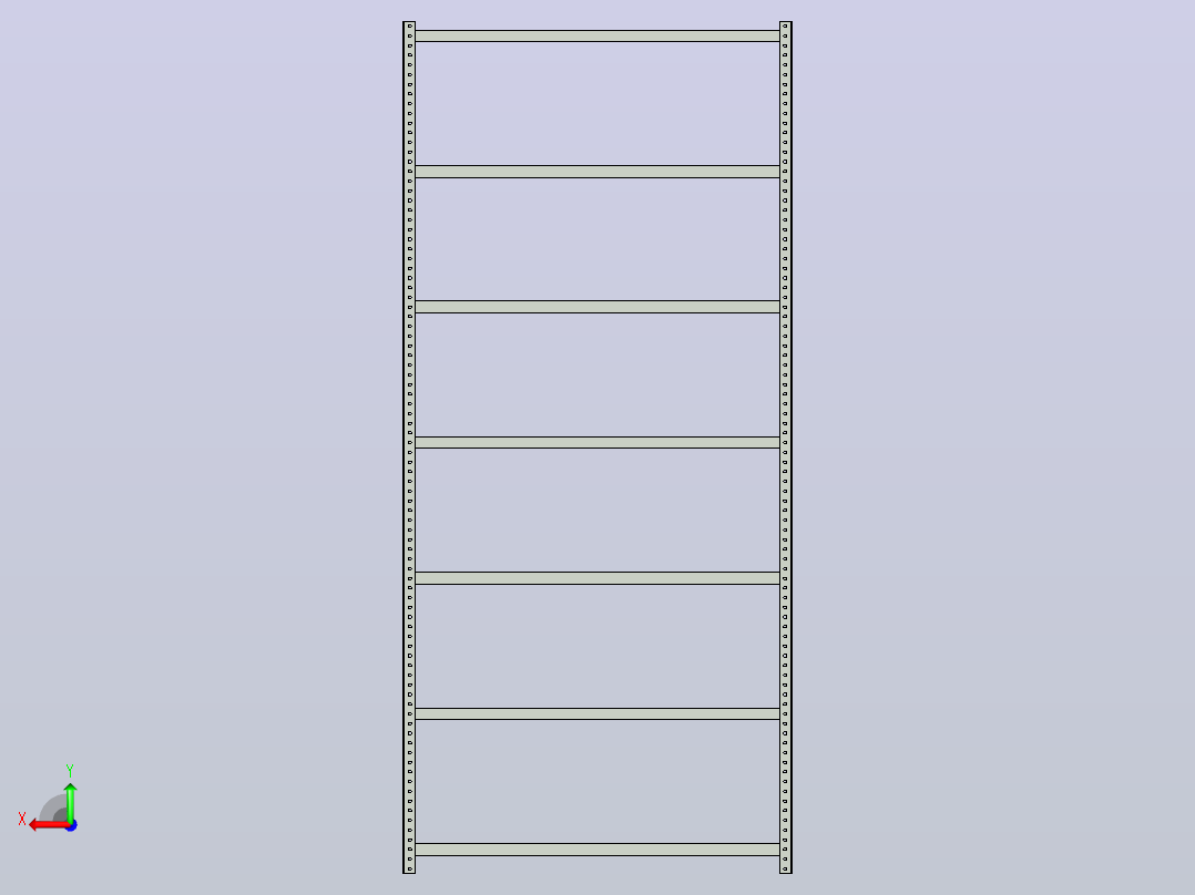 架子 1000x400x2200-7后视图