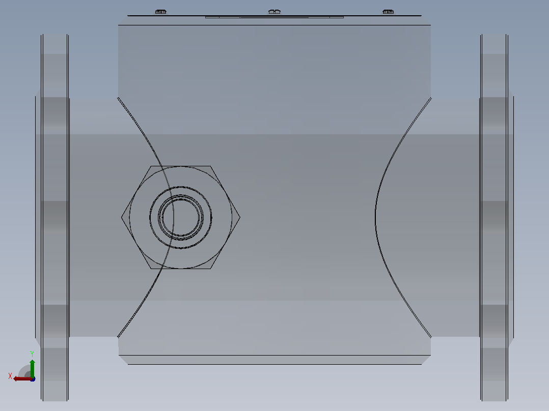 YXQ型油流发讯器（0.4MPa）(YXQ80)_YXQ-80后视图