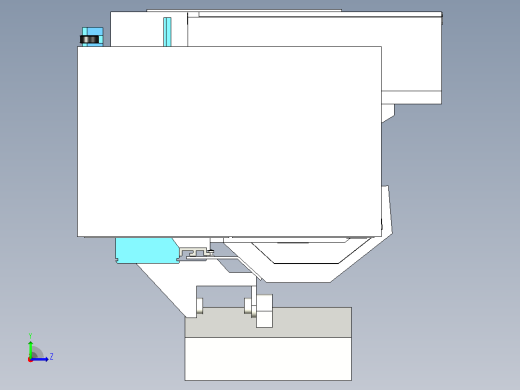 cnc-lathe_centur40a加工中心左视缩略图