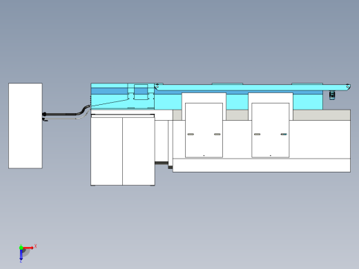 cnc-lathe_centur40a加工中心俯视缩略图