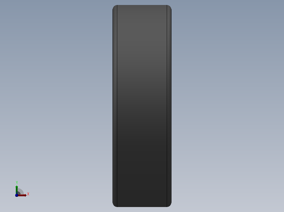 多套GBT288调心滚子轴承3D模型SolidWorks设计前视图