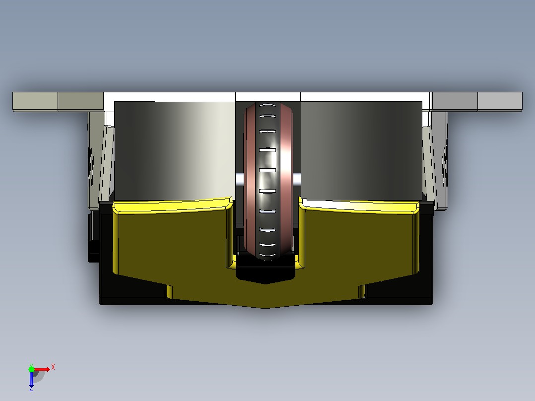 游戏鼠标设计俯视图