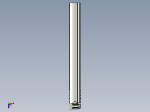 皮带直线轴半封闭可选导轨TPA-HNB-220D-176-L1550-LU-Y-P1K-N3俯视缩略图