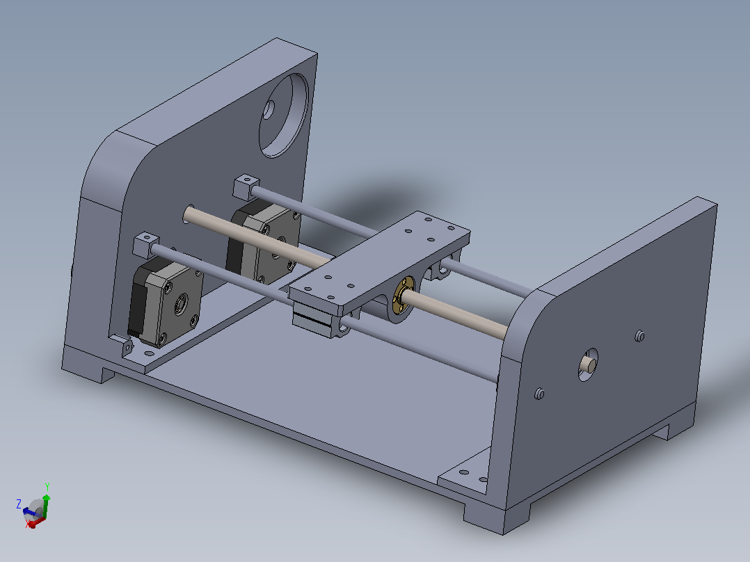 自动绕线机automated-winding-machine-模型格式为 sw主视图