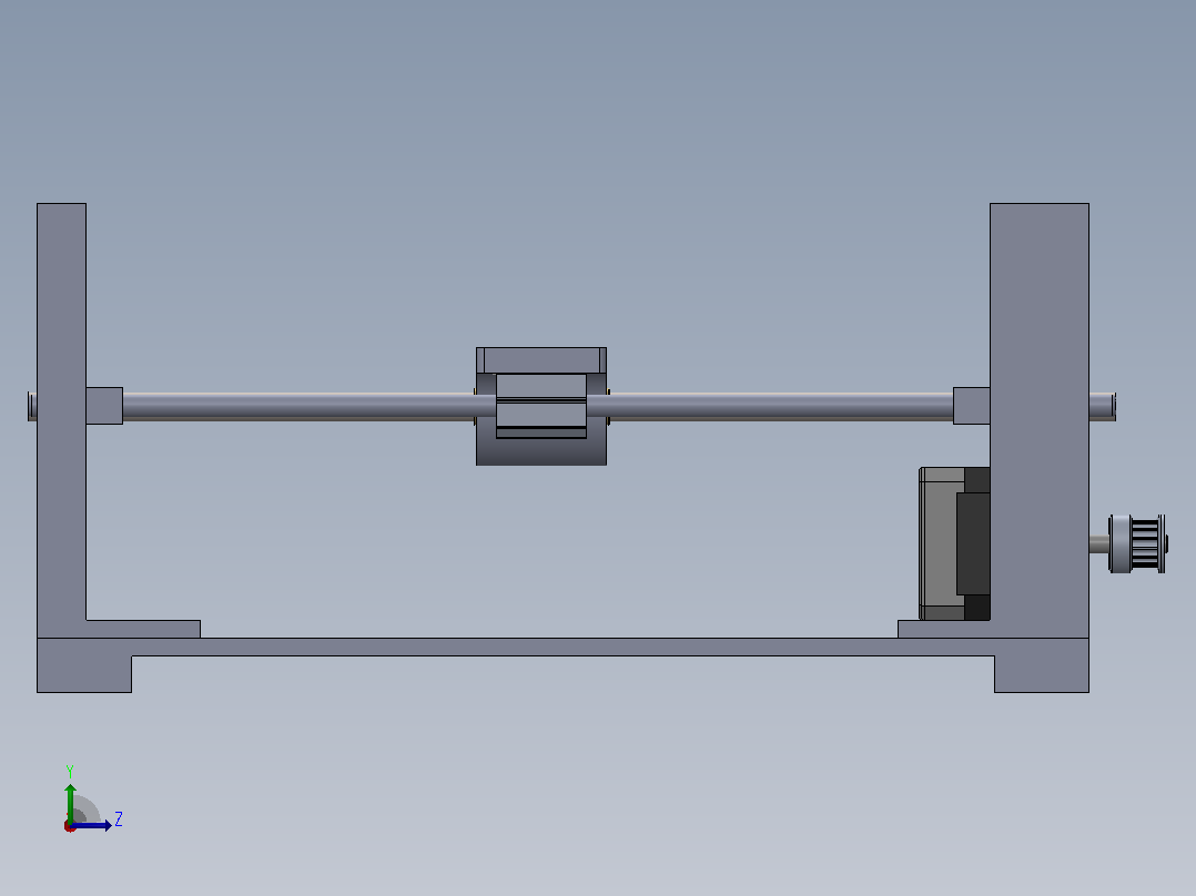 自动绕线机automated-winding-machine-模型格式为 sw左视图