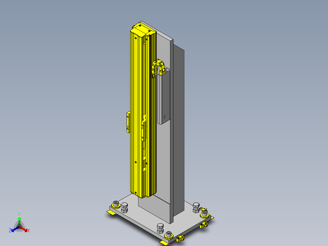 工件升降回转机构