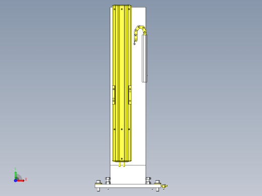 工件升降回转机构前视缩略图