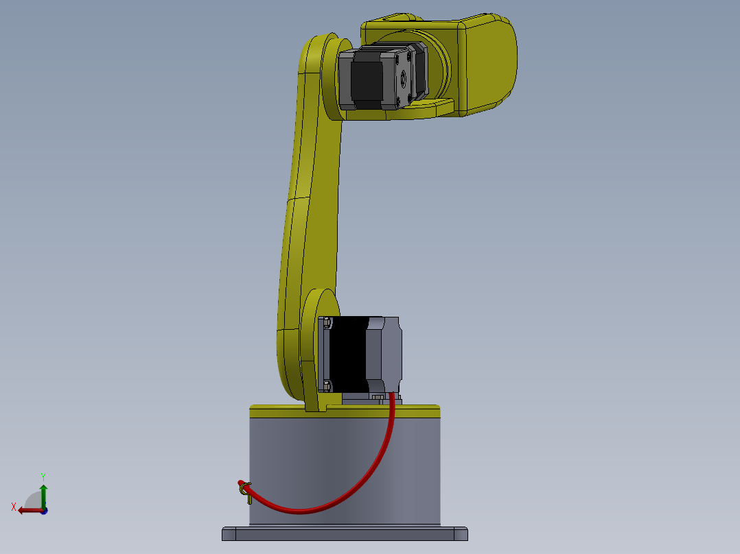 6-dof-industrial-robot-arm-后视图