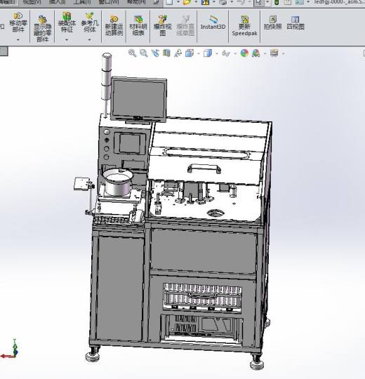 SMT测试分选机3D图纸H726 G60 非标自动化设备3D图纸3D模型缩略图