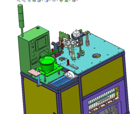 SMT测试分选机3D图纸H726 G60 非标自动化设备3D图纸3D模型缩略图