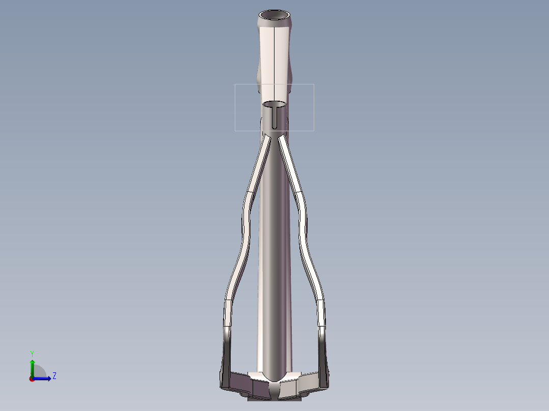 山地车架mosso619 - 副本左视图