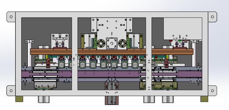 02月-密封条冲切钻孔裁断一体机（sw18可编辑+工程图）