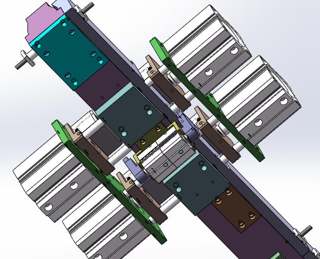 02月-密封条冲切钻孔裁断一体机（sw18可编辑+工程图）
