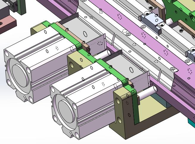 02月-密封条冲切钻孔裁断一体机（sw18可编辑+工程图）