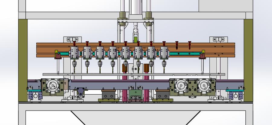 02月-密封条冲切钻孔裁断一体机（sw18可编辑+工程图）